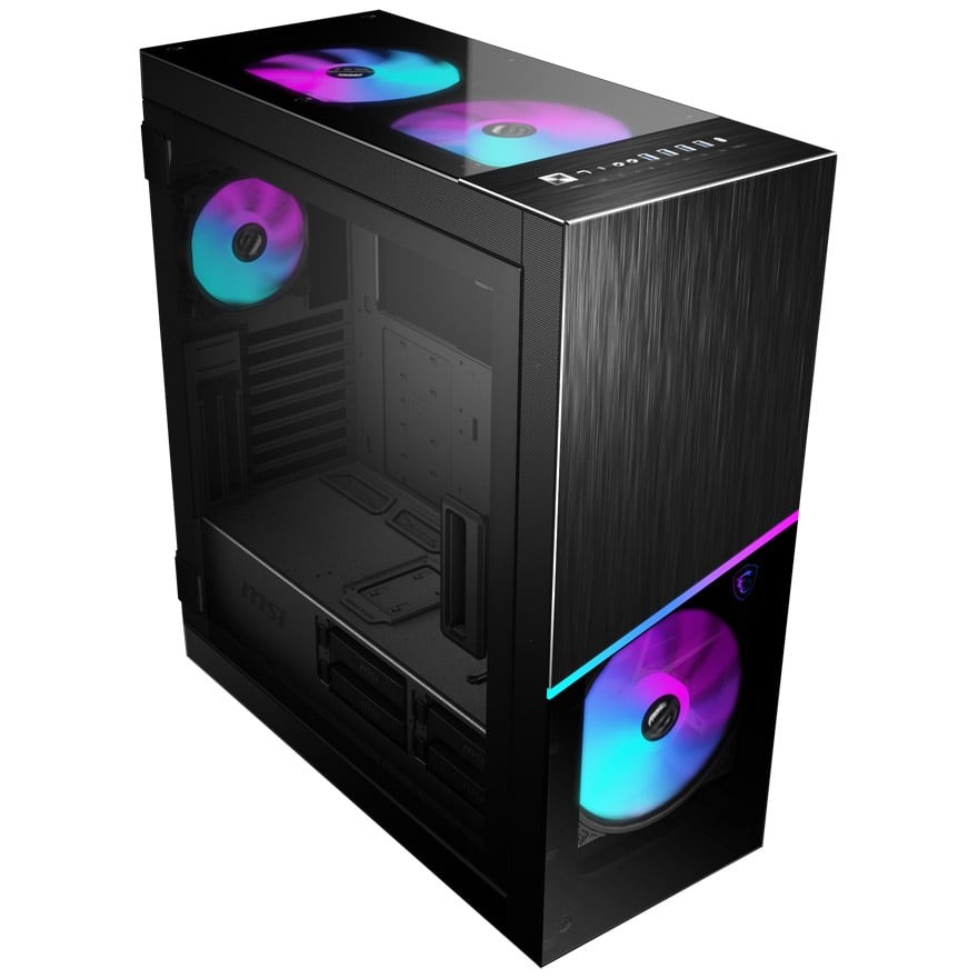 ミドルタワーPCケース MSIグラフィックカード付き ジャンク ミドル