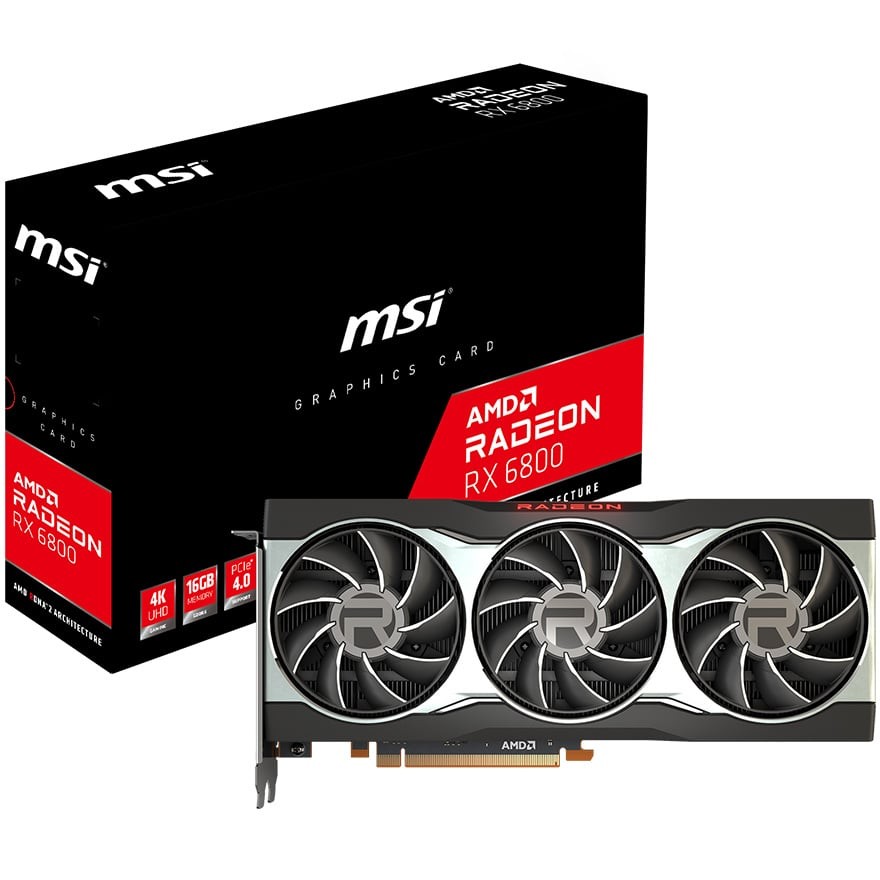 Radeon RX 6800 16G | MSI グラフィックボード RADEON RX 6800 | 株式