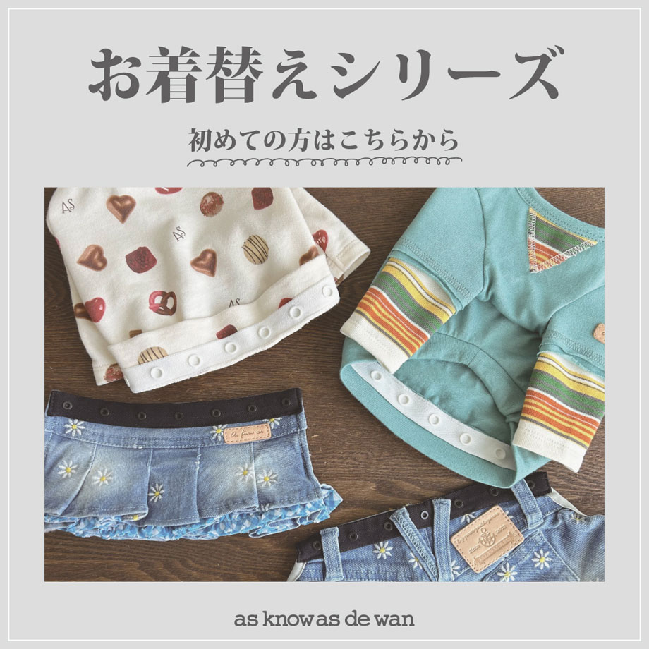 お着替えシリーズ - AS KNOW AS | アズノゥアズ