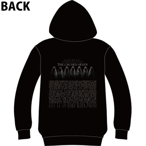 BABYL ベビーメタル ギミチョコ パーカー Lサイズ BABYMETAL ベビー