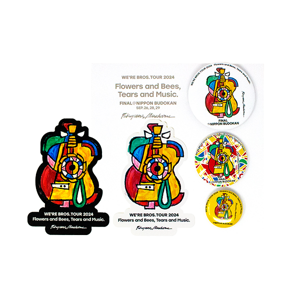 バッジ＆ステッカーセット | 福山 雅治 | A!SMART