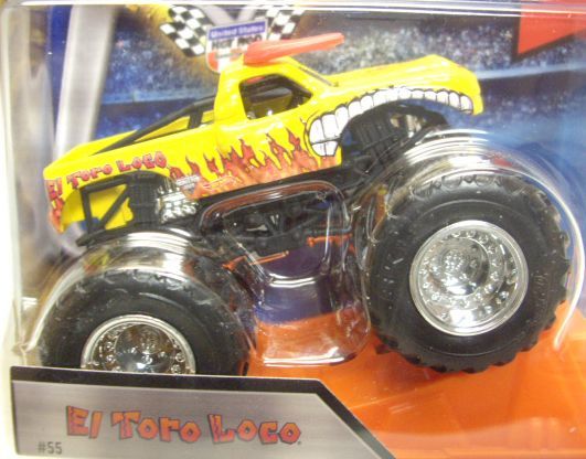 2016 MONSTER JAM includes STUNT RAMP! 【EL TORO LOCO】 YELLOW