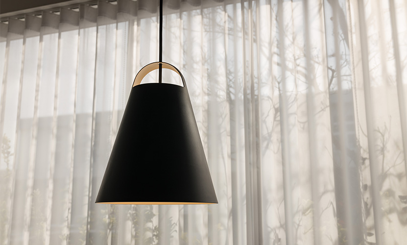 無駄を極限まで削ぎ落としたシンプルな佇まい ルイスポールセン社