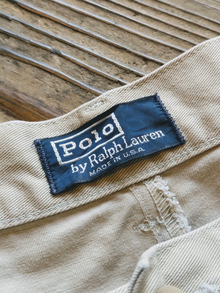 90s USA POLO by Ralph Lauren Chino Pants Beige W36 – ataco garage blog
