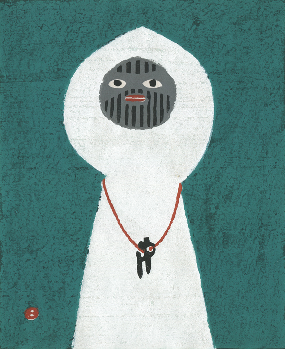 畦地梅太郎 あとりえ・う on the web ギャラリー 山男（1960年代）