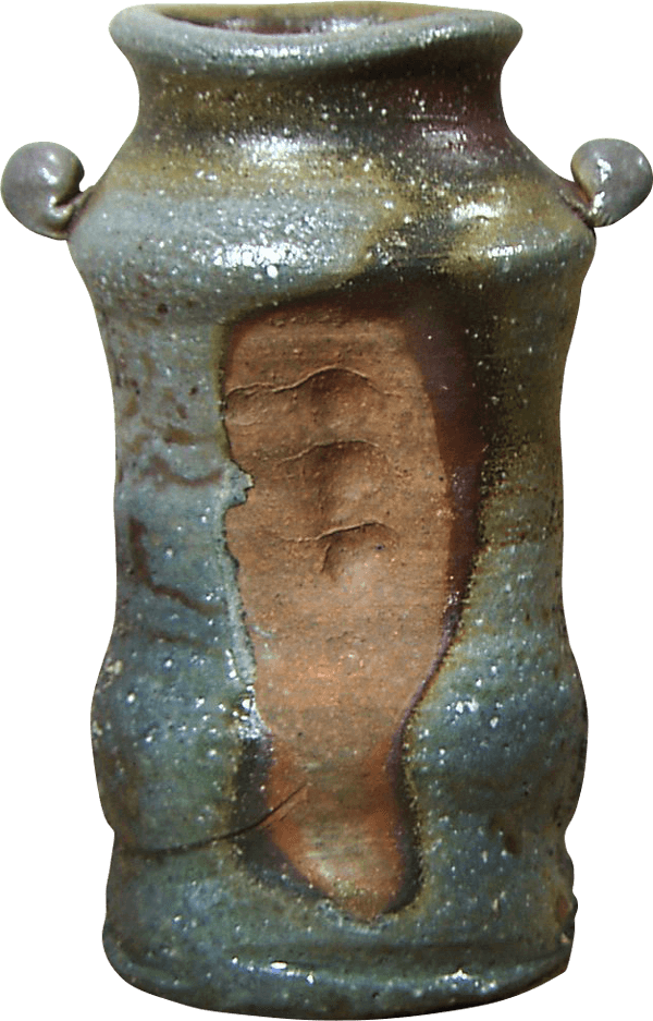 備前焼、馬場祥輔の壺 備前焼、馬場祥輔の壺