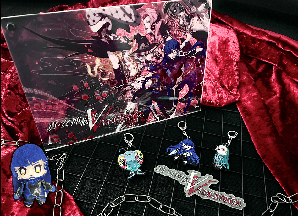 真・女神転生Ⅴ Vengeance』アトラス公式グッズが登場！本日より予約