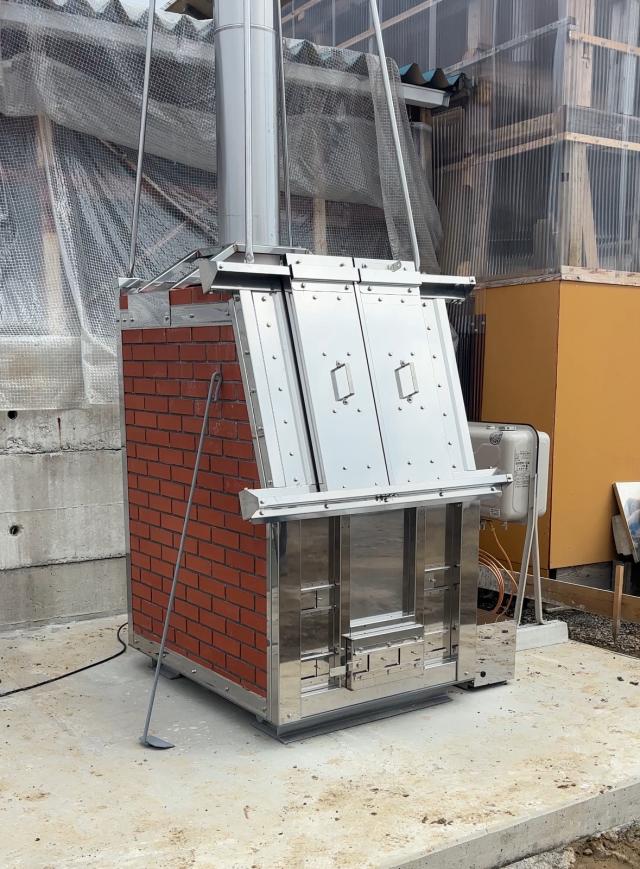 レンガ式焼却炉：導入事例 - エーテーオー株式会社