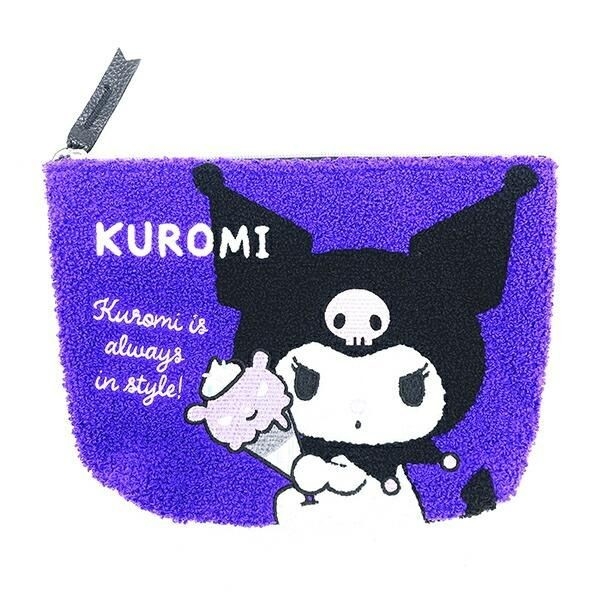 サンリオからクロミの鮮やかなパープルが派手なさがらポーチ！さがら