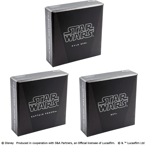 ダース・ベイダー初登場のシーンが1キロ銀貨になって甦る！ スター