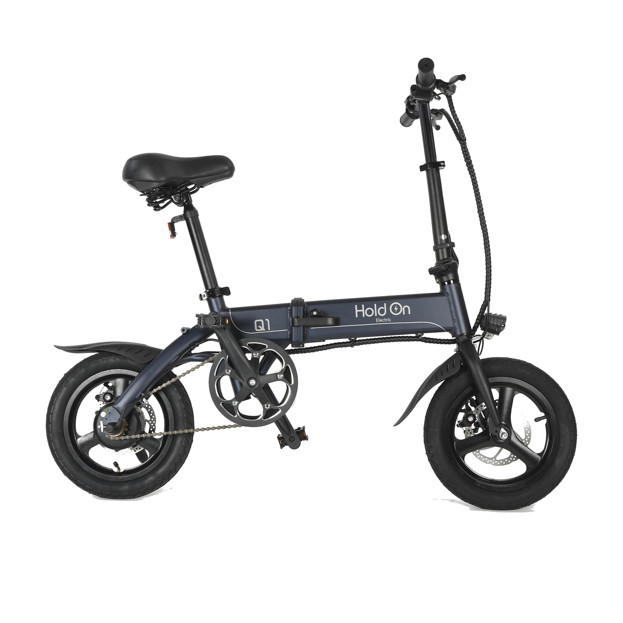 バッテリーもモーターも無い！？ 世界初の電動アシスト自転車「Hold On