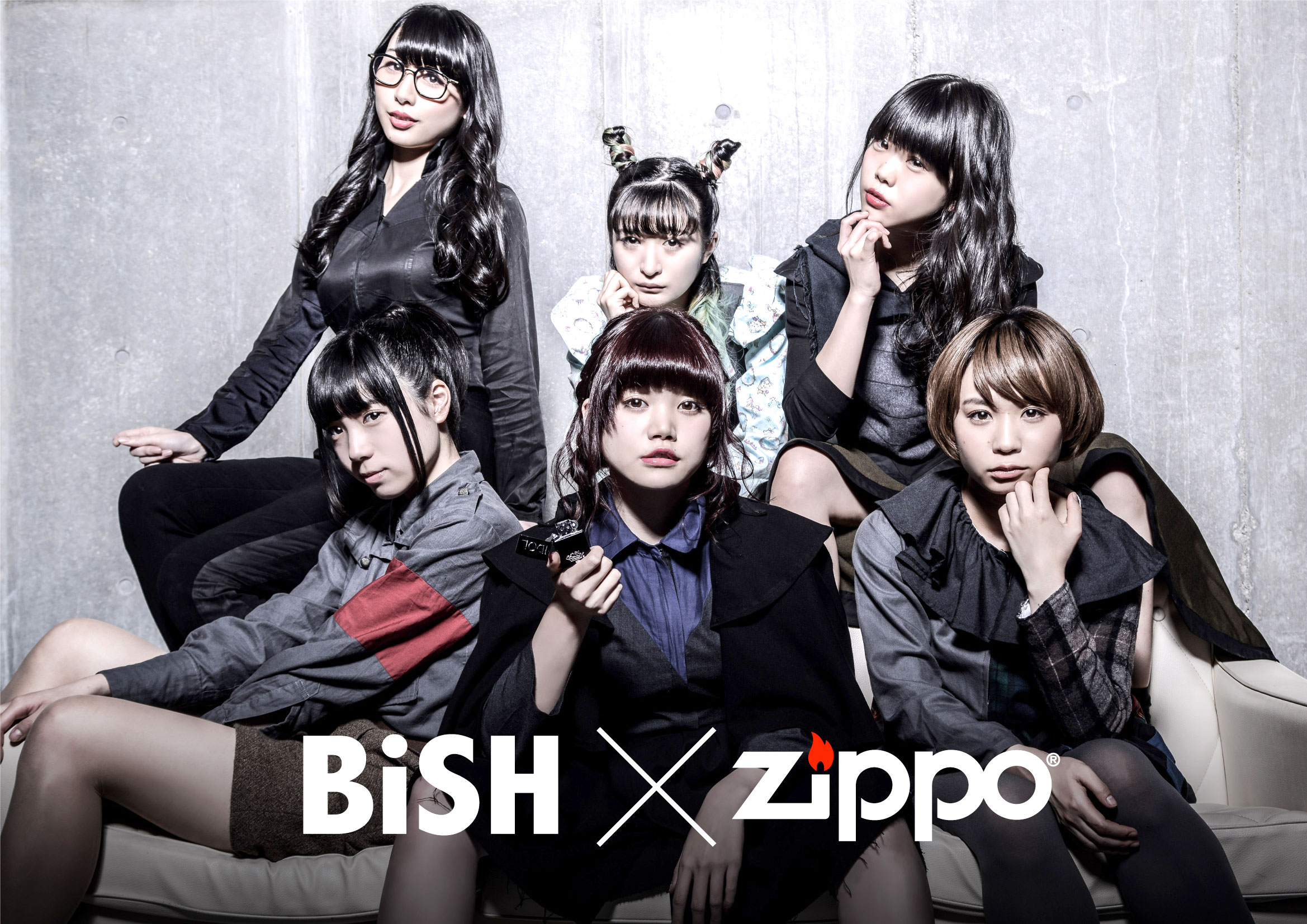 ZippoとBiSHがコラボ！メンバー書き下ろしの オリジナルデザインZippo