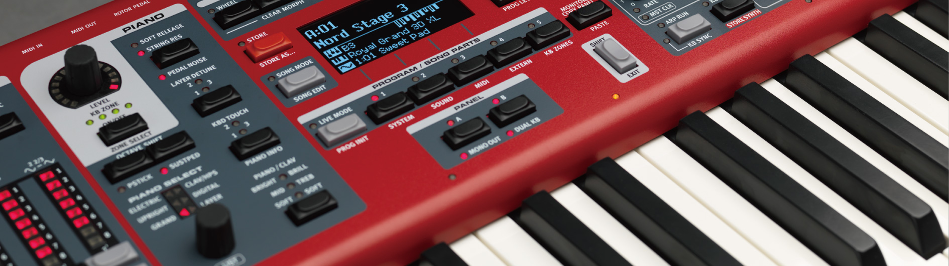 技術の粋を結集したステージ・キーボード 最新フラッグシップ・モデル