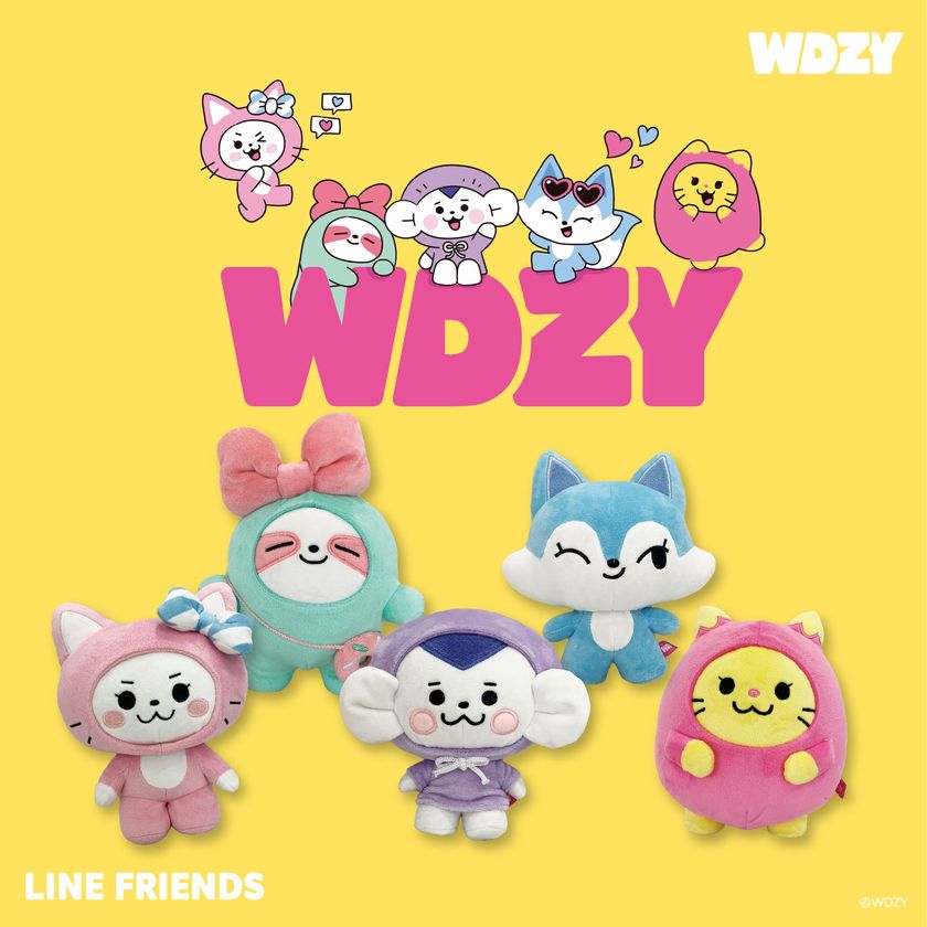 WDZY ぬいぐるみS HATT イッジ エスケイジャパン WDZY ITZY LINE