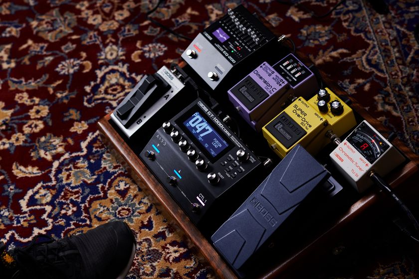 プロ・クラスの性能を小型ボディに凝縮した ギター用エフェクツ