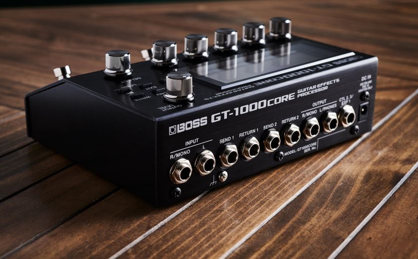 プロ・クラスの性能を小型ボディに凝縮した ギター用エフェクツ