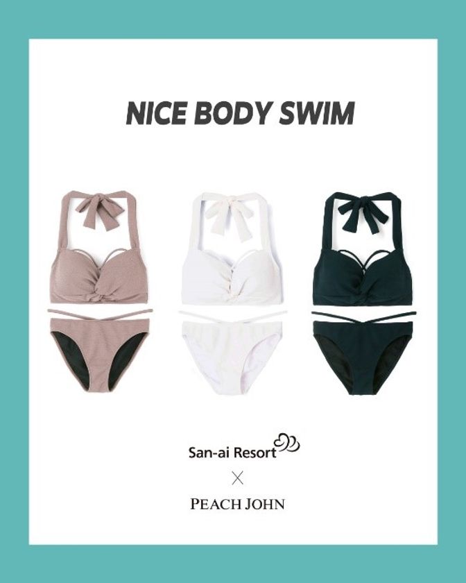 San-ai ResortとPEACH JOHNが初コラボ！ PEACH JOHN売り上げNo.1
