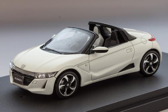 ホビージャパン、1:43スケールでS660コンセプト・エディションをモデル