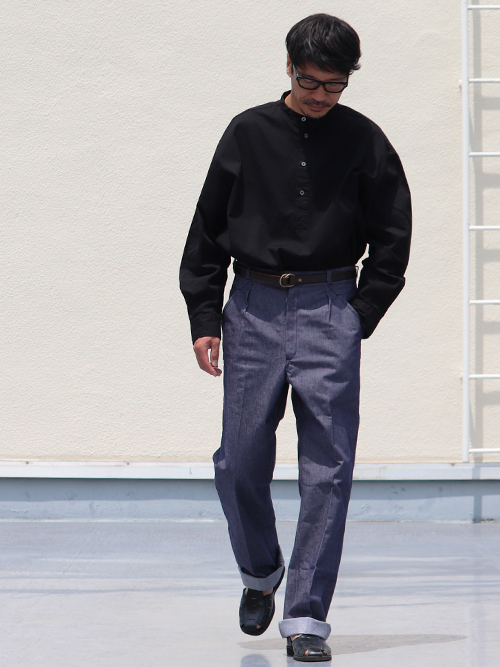 DEAD STOCK / FRENCH MILITARY Denim Trousers（フランス軍デニム