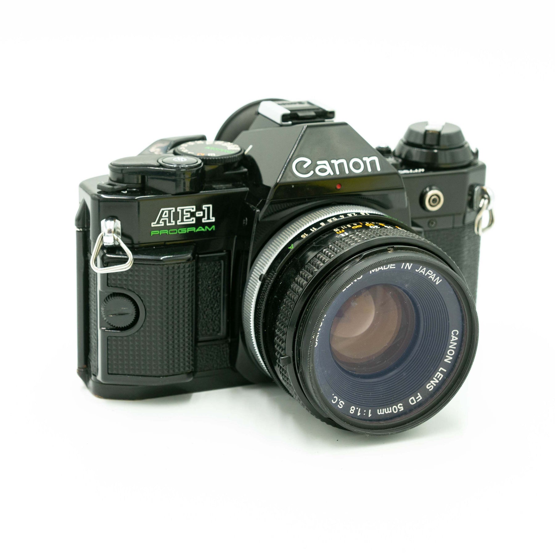 完動品】AE-1 PROGRAM / New FD 50mm F1.8 良品 Canon AE-1 PROGRAM