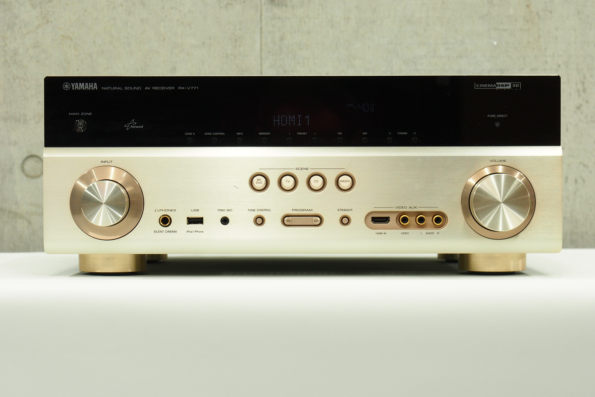Yamaha RX-V771 AVアンプゴールド