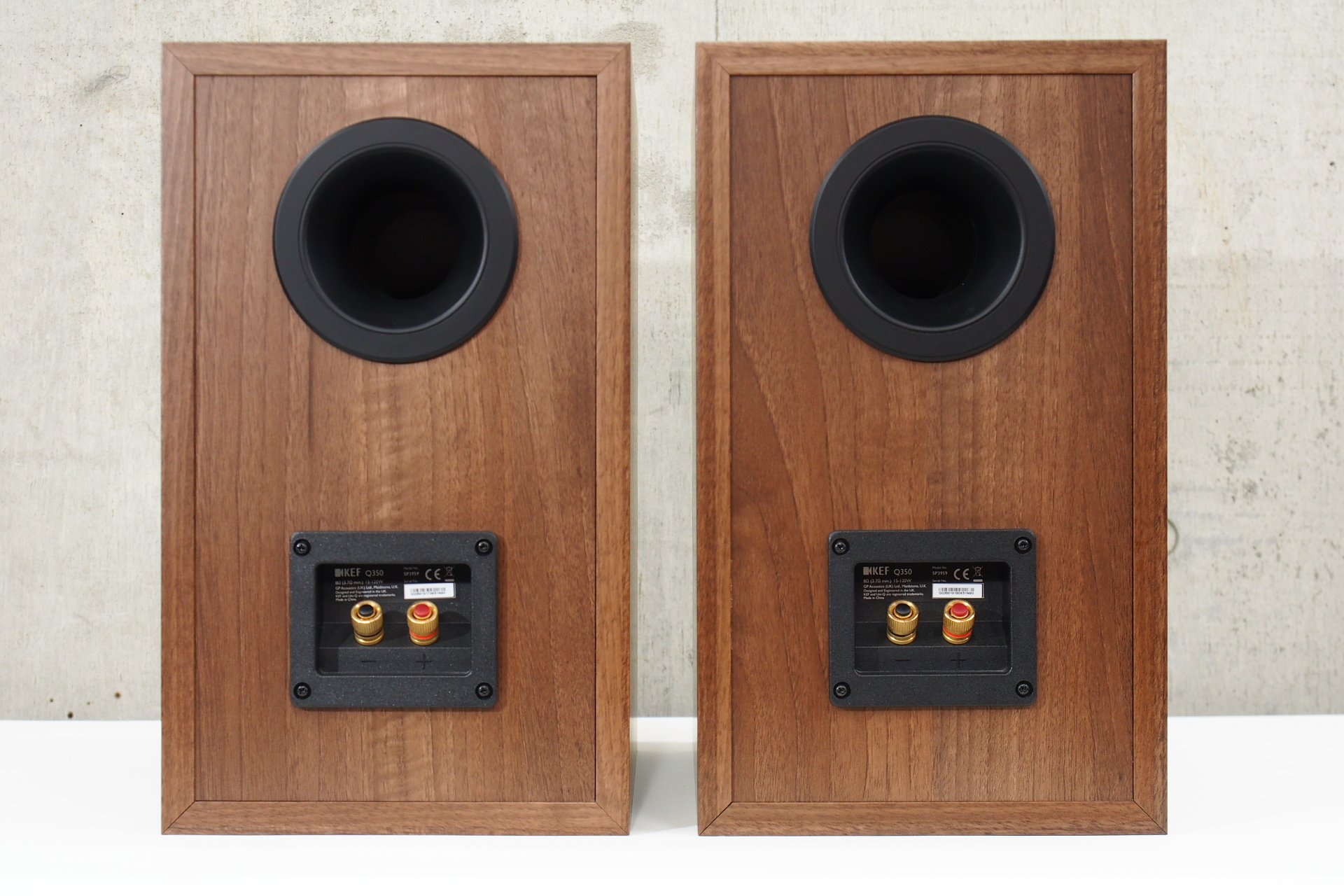 KEF Q350 ブックシェルフスピーカー ケフ ヨーロピアンウォールナット