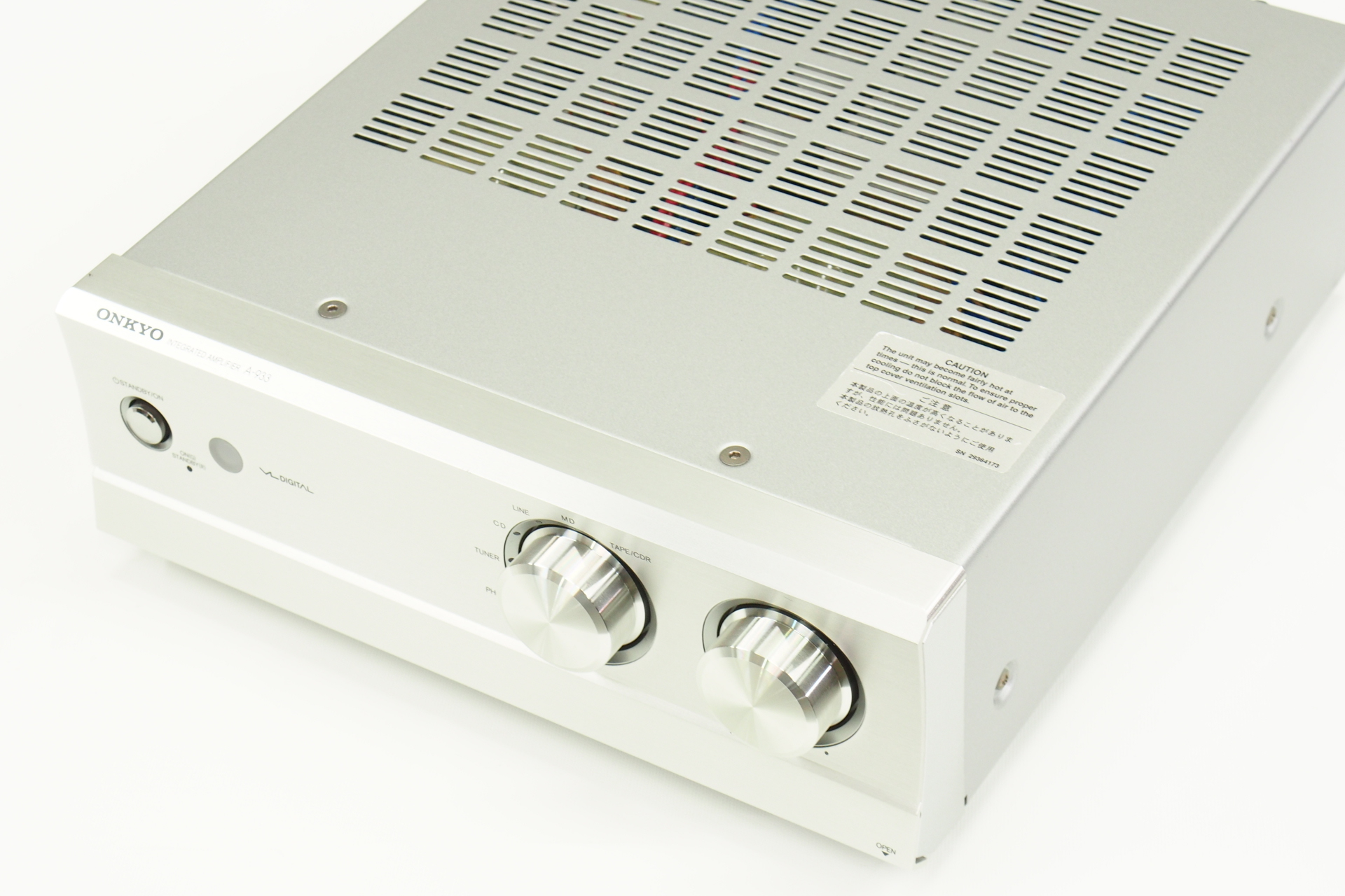 ONKYO A-933 プリメインアンプ リモコン取説付き ONKYO A-933 INTEC275