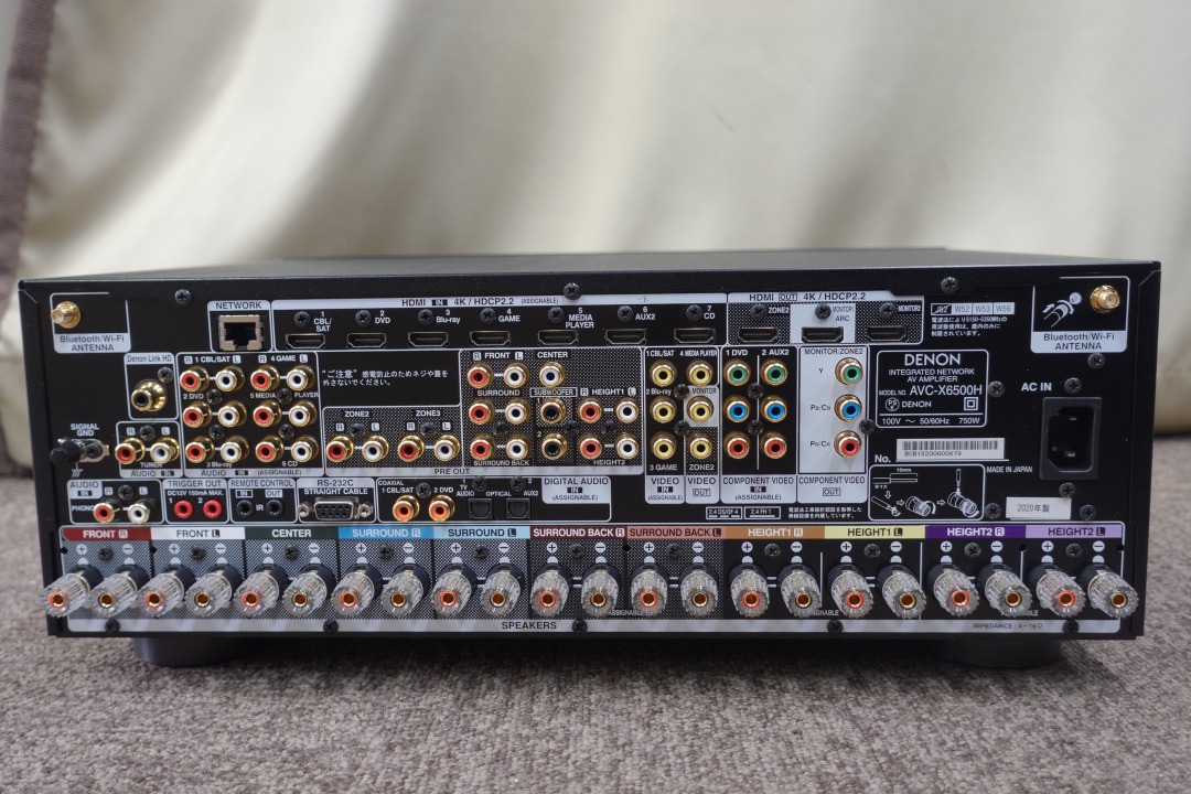 アバックWEB-SHOP / 【中古】DENON AVC-X6500H【コード94-00203】AVアンプ