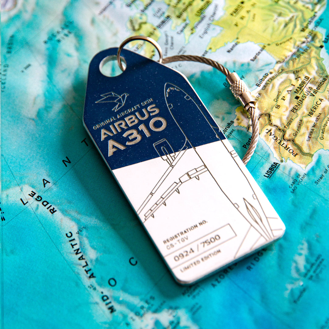 Aviationtag CS-TGV – Exclusive edition of Europe's last Airbus A310