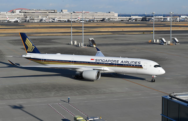 ビジネスクラスは天井広々 特集・シンガポール航空A350-900の機内