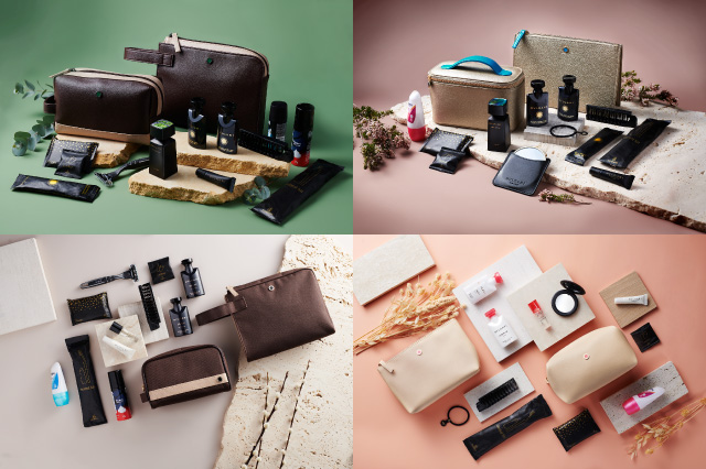 エミレーツ航空、ブルガリ夏季限定アメニティ ファースト・ビジネス全8種類