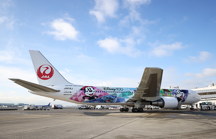 航空機・ヘリコプター JAL B767-300ER Disney100 1/400 JC Wings