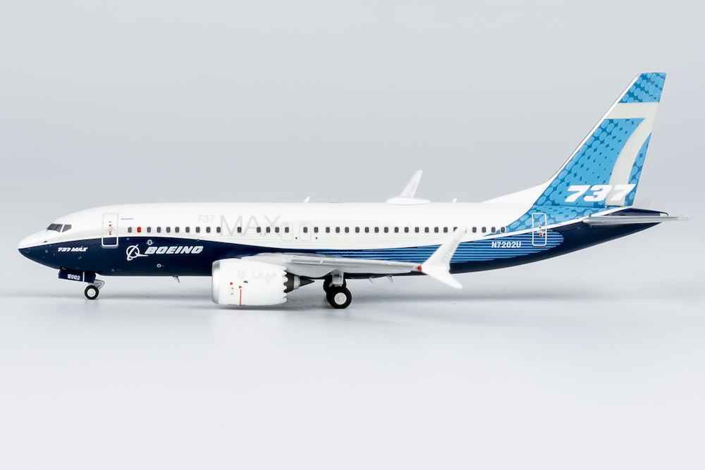 NG Models 87005 Boeing 737 MAX 7 Boeing Company N7202U House colo