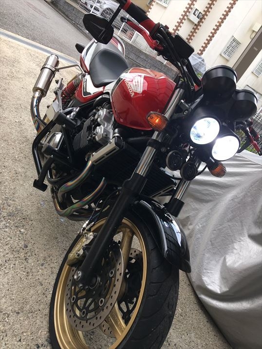 CB400 Super Four SPEC3 燃料タンク&フロントフェンダー CB400 Super