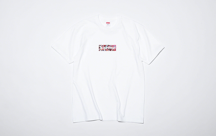Supremeと村上隆のコラボ「COVID-19 Relief Box Logo Tee」 新型コロナ