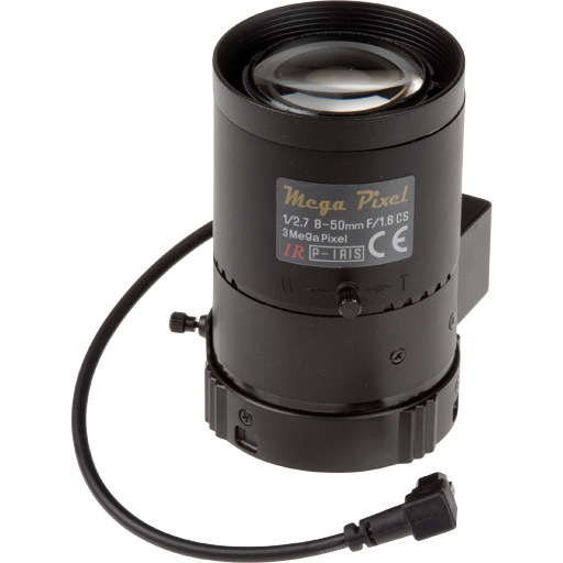 Tamron 5MP Lens P-iris 8-50 mm F1.6 | Axis Communications