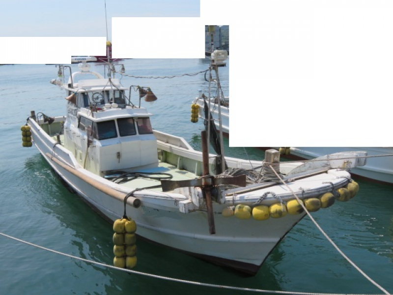 F15漁船ドックへ F15漁船ドックへ 額縁無し 漁船30 | 船ネット