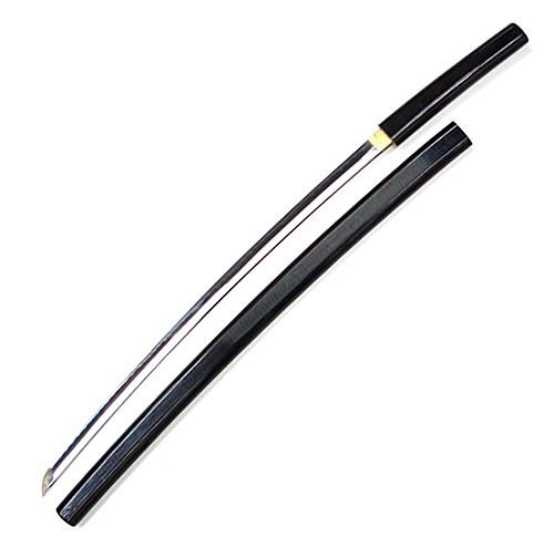 白鞘黒塗 大刀 模造刀【防犯グッズの販売店ボディーガード 本店】