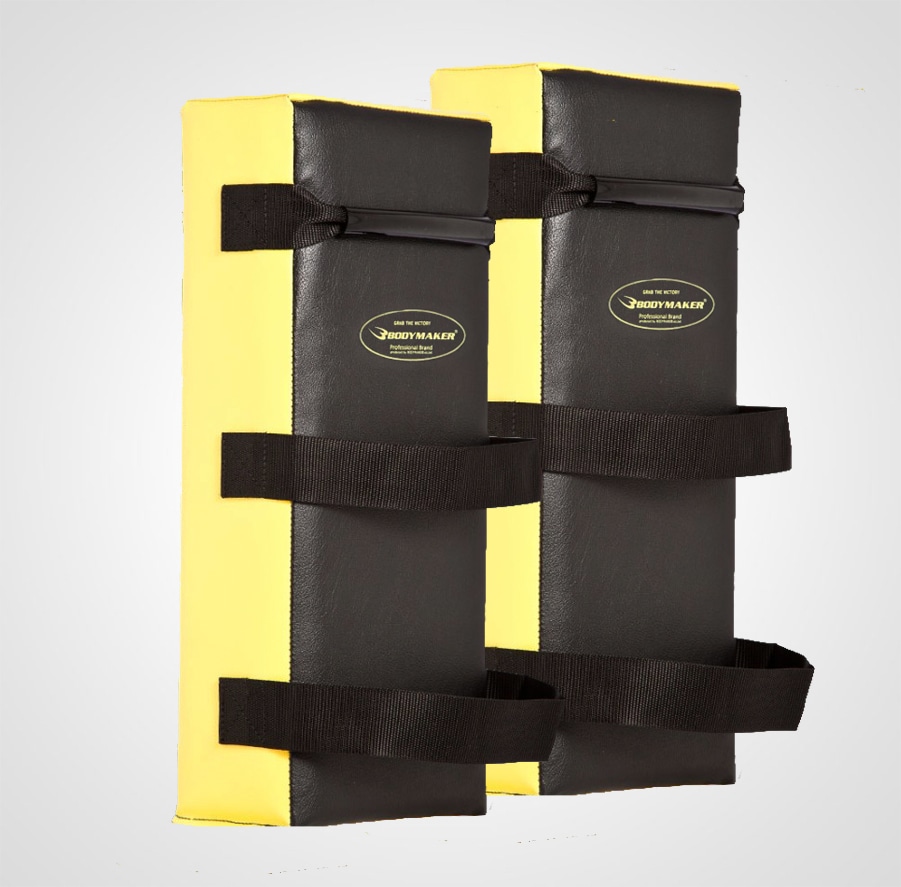 ハイパーキックミット ブラック×イエロー 2個セット KM111BKYESET