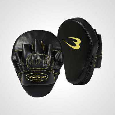 パンチングミットカーブ ブラック×ブラック KM105BKBK｜BODYMAKER