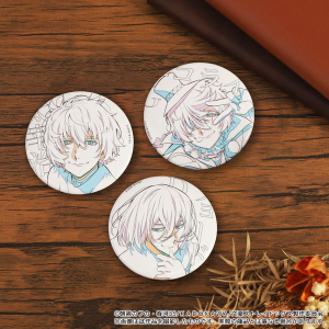 文豪ストレイドッグス 原画缶バッジセット 芥川龍之介&中原中也&エリス