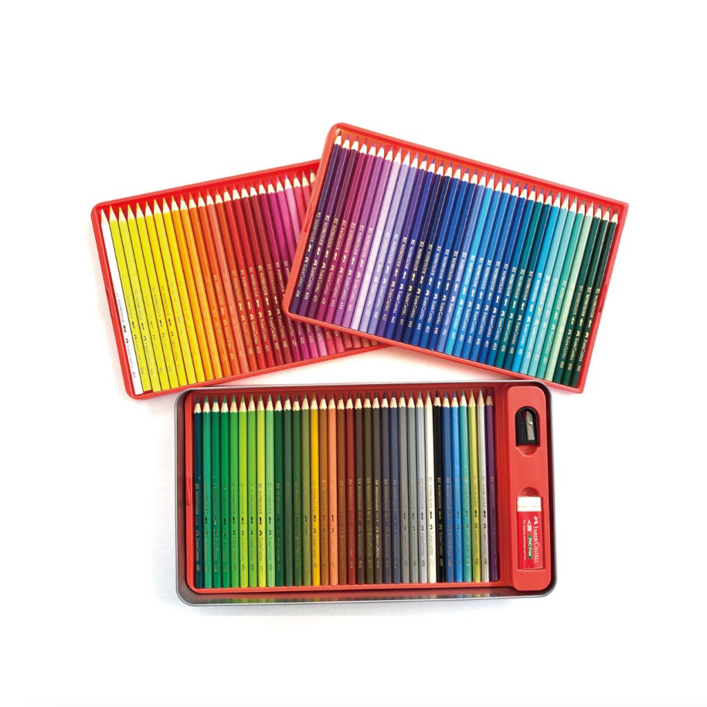 ファーバーカステル 水彩色鉛筆 100色セット｜水彩色鉛筆｜Faber