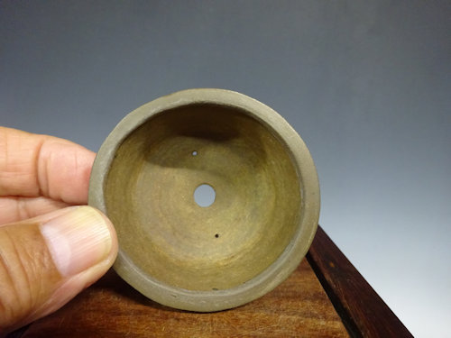 739.堂下豊生 盆栽鉢 植木鉢 小品盆栽 10*4cm 739.堂下