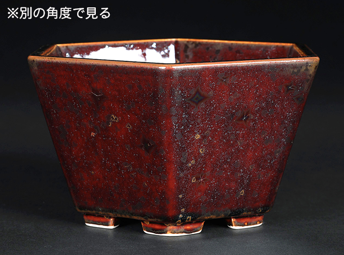 中国 辰砂 江豆紅釉 鉢 C R5880 中国 辰砂 江豆紅釉 鉢 C R5880 A