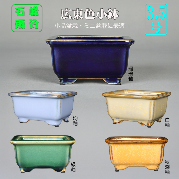 盆栽鉢 丸鉢 絵鉢 桑津香石 蝶柄 山野草 小品盆栽 ミニ盆栽鉢 絵鉢