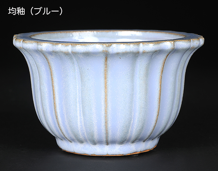 広東古鏡型鉢〔石峰雨竹〕 | 盆栽、盆栽書籍、盆栽鉢の通販│近代出版