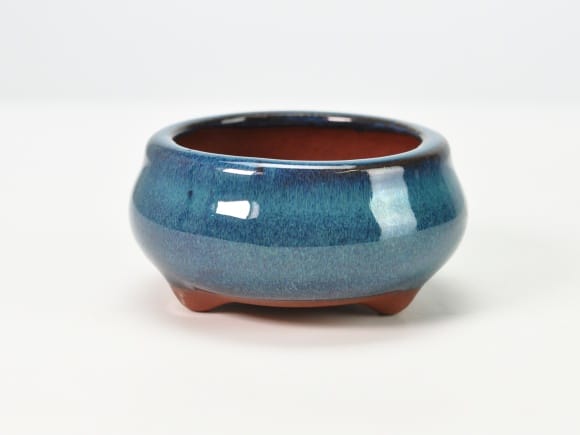 盆栽鉢 銭号 長方鉢 34x24x10 ヴィンテージ盆栽鉢 希少な土色 盆栽