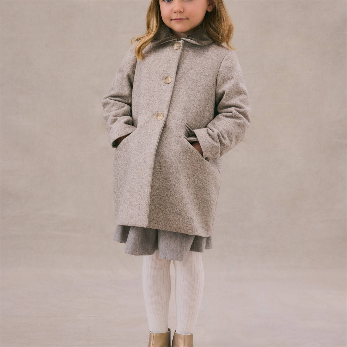 な*ん様 12A（一度数時間着用のみ）ボンポワン コート な*ん様