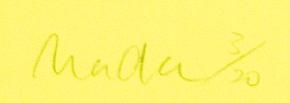 灘本唯人 シルクスクリーン 【サイン入/Signed】 / 灘本唯人 Tadahito