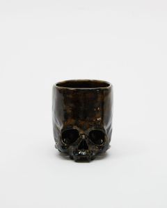 丸岡和吾 髑髏 お茶碗 丸岡和吾 髑髏 お茶碗 更新0702□丸岡和吾